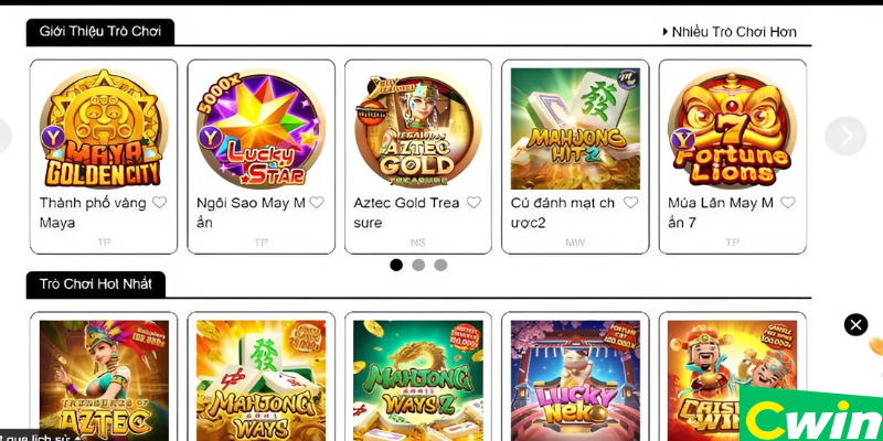 Nhiều game hấp dẫn, thú vị cho anh em trải nghiệm